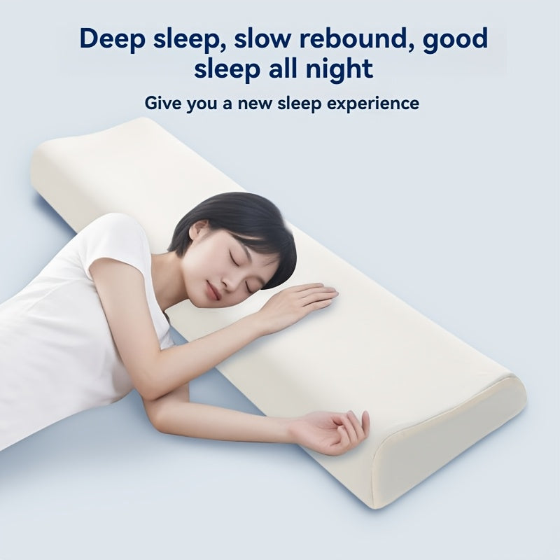 1pc Zero-Pressure Deep Sleep Double Pillow for Couples • 1.16m\u002F1.46m\u002F1.76m Pillow Core • Designed for Double Neck Protection • Long Pillow • Soft Firmness • Mixed Color