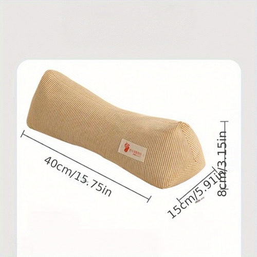 1 x 3D Diamond Neck Pillow | Cervical Spine Support Lumbar Correction, 100% Buckwheat Filling, Ergonomic Triangle Design, Mixed Color, Hand Wash Only, Bedroom & Living Room Home Decoration Neck Rest Pillow